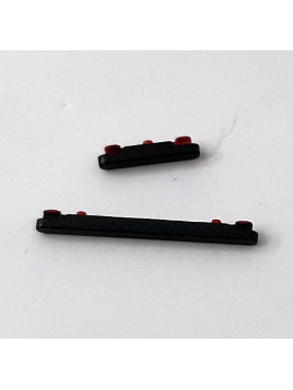Set 2 botones negros para Xiaomi 13T calidad premium