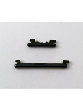 Set 2 botones negros para Huawei Honor 90 5G calidad premium