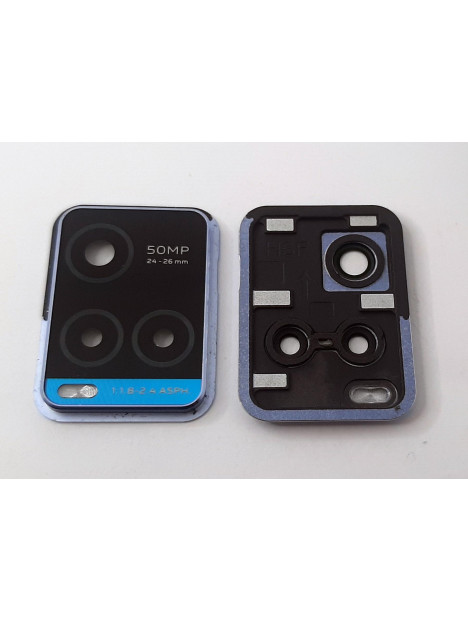 Cubierta camara azul para Vivo Y33S V2109 calidad premium