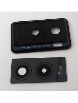 Cubierta camara negra para Vivo Y55 5G calidad premium