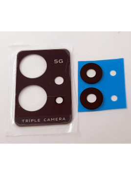 Set 3 cristal camara para Vivo Y55 5G calidad premium