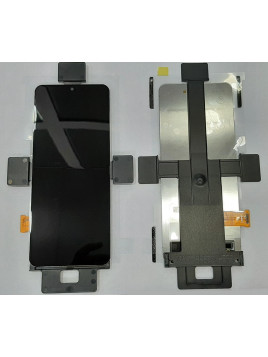 Pantalla lcd para Samsung Galaxy Z Flip 3 5G SM-F711B GH96-14408A mas tactil negro Service Pack