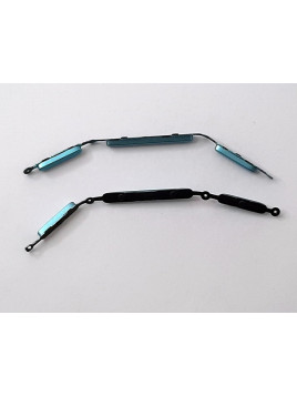 Botones azules para Motorola Moto E20 XT2155 calidad premium