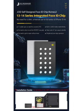 JCID chip Face ID Romeo2 para las series iPhone 13 14