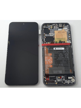 Pantalla lcd para Huawei P50 02354MXX mas tactil negro mas marco negro Service Pack