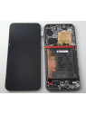 Pantalla lcd para Huawei P50 02354MXX mas tactil negro mas marco negro Service Pack