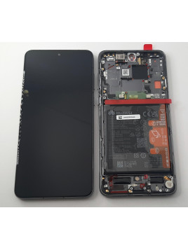 Pantalla lcd para Huawei Mate 50 02355END mas tactil negro mas marco negro Service Pack