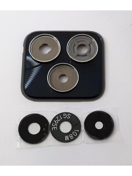 Cubierta camara negra para Realme C53 RMX3760 calidad premium