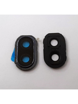 Cubierta camara azul para LG K40S calidad premium