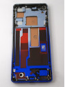 Pantalla TFT para Oppo Find X2 Neo mas tactil negro mas marco azul compatible
