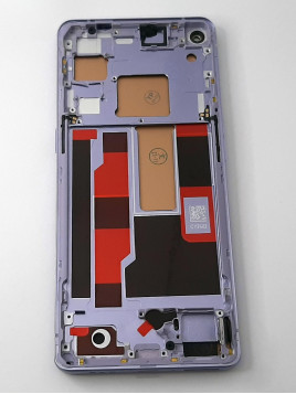 Pantalla TFT para Oppo Find X2 Neo mas tactil negro mas marco lila compatible