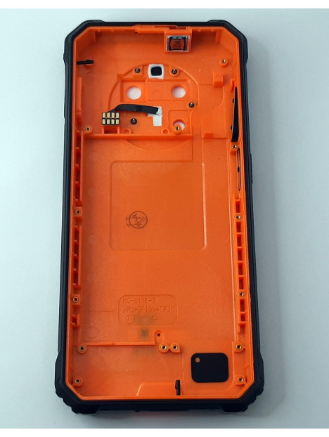 Carcasa trasera o tapa bateria naranja para Oukitel WP28