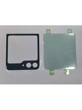 Set 2 tapa trasera o tapa bateria verde para Samsung Galaxy Z Flip 5 5G SM-F731B