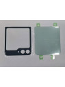 Set 2 tapa trasera o tapa bateria verde para Samsung Galaxy Z Flip 5 5G SM-F731B