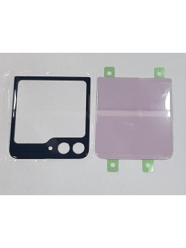 Set 2 tapa trasera o tapa bateria rosa para Samsung Galaxy Z Flip 5 5G SM-F731B
