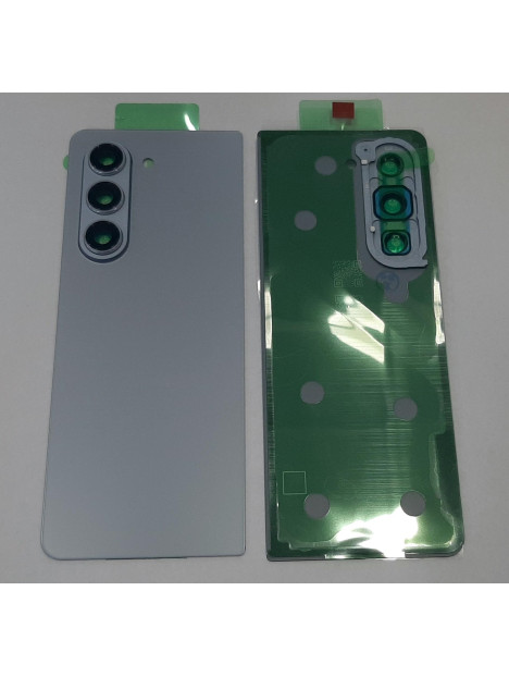Tapa trasera o tapa bateria azul para Samsung Galaxy Z Fold 5 F946 5G mas cubierta camara