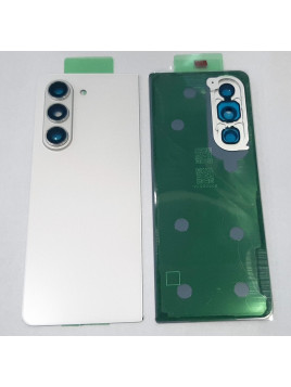 Tapa trasera o tapa bateria blanca para Samsung Galaxy Z Fold 5 F946 5G mas cubierta camara