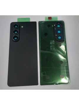 Tapa trasera o tapa bateria negra para Samsung Galaxy Z Fold 5 F946 5G mas cubierta camara