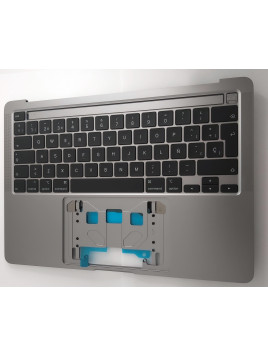 Carcasa central mas teclado gris para Macbook Pro 13" A2251 calidad premium remanufacturado