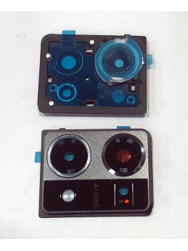 Cubierta camara negra para Oppo Reno 7 4G CPH2363 calidad premium