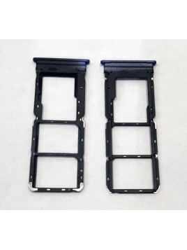 Soporte o bandeja dual sim azul para Vivo Y21 2021 calidad premium