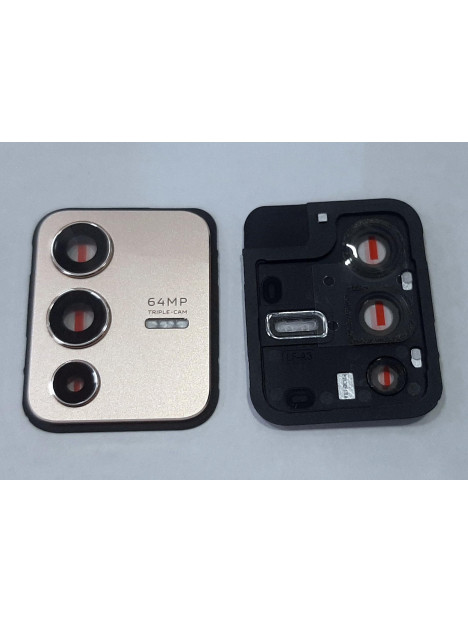 Cubierta camara dorada para Vivo V23 5G V2130 calidad premium