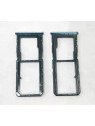 Soporte o bandeja dual sim azul para Realme 9I RMX3491 calidad premium