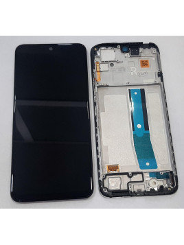 Pantalla lcd para Xiaomi Redmi Note 12S 560001K7SR00 mas tactil negro mas marco negro Service Pack