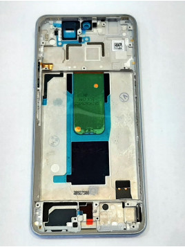 Pantalla lcd para Xiaomi Redmi Note 11 Pro Plus 5G mas tactil negro mas marco azul compatible