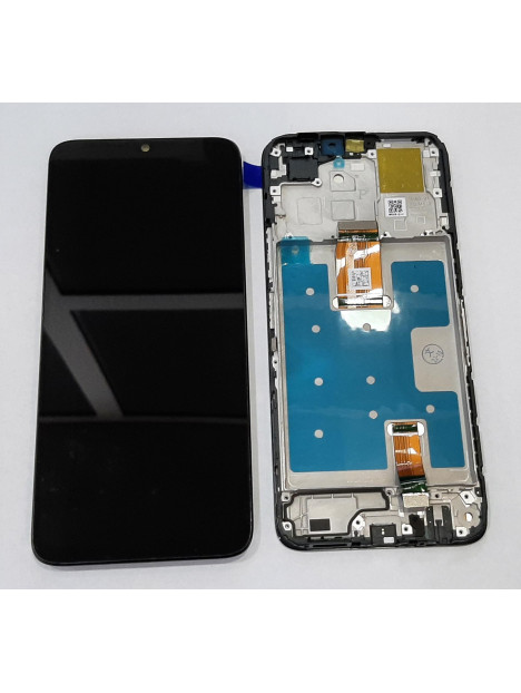 Pantalla lcd para Huawei Honor X6A mas tactil negro mas marco negro calidad premium