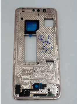 Carcasa central o marco dorado para Vivo V23 5G V2130 calidad premium