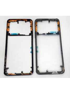 Carcasa trasera o marco negro para Vivo Y76 5G V2124 calidad premium