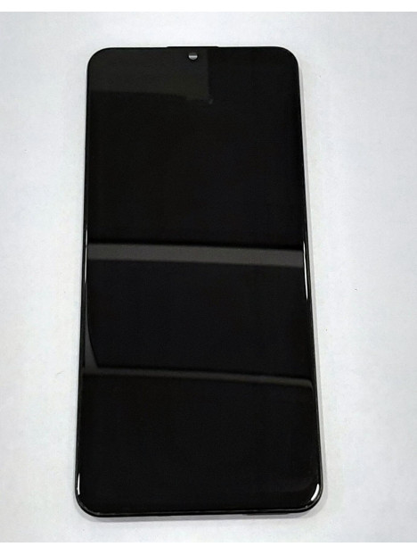 Pantalla lcd para Realme C53 RMX3760 mas tactil negro mas marco negro compatible