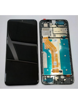 Pantalla lcd para TCL 40 SE T610k mas tactil negro mas marco negro calidad premium