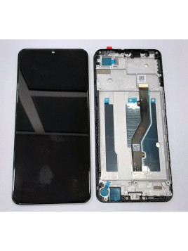 Pantalla lcd para ZTE Blade A72 mas tactil negro mas marco negro compatible