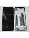 Pantalla lcd para ZTE Blade A72 mas tactil negro mas marco negro compatible