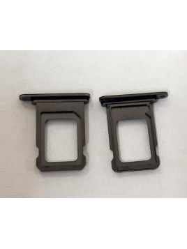 Soporte o bandeja dual sim dorada para IPhone 15 Pro IPhone 15 Pro Max calidad premium