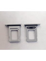 Soporte o bandeja dual sim azul para IPhone 15 IPhone 15 Plus calidad premium