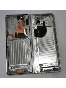 Pantalla lcd para Samsung Galaxy Z Fold 5 SM-F946B GH82-31842B mas tactil negro mas marco Plata Service Pack