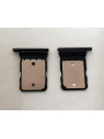 Soporte o bandeja single sim negra para Google Pixel 7A 5G calidad premium