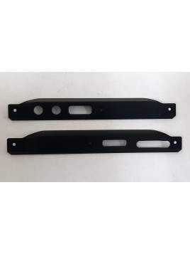 Set 2 embellecedores laterales negros para Doogee V20 Pro calidad premium