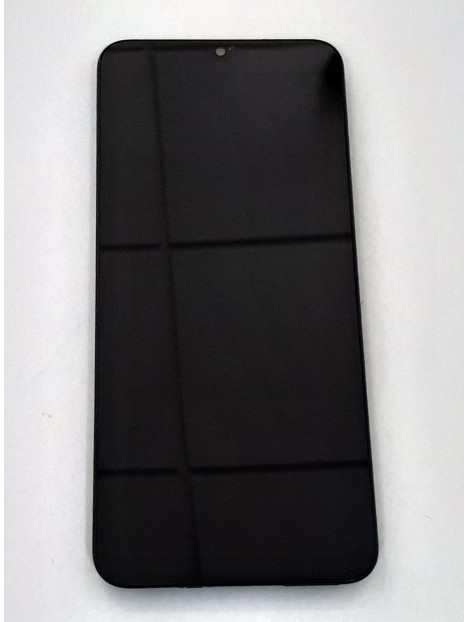 Pantalla lcd para Realme C30 RMX3581 mas tactil negro mas marco negro compatible