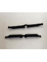 Set 2 botones negros para Oppo A57 4G CPH2387 calidad premium