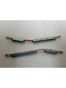 Set botones verdes para Realme C30 RMX3581 calidad premium