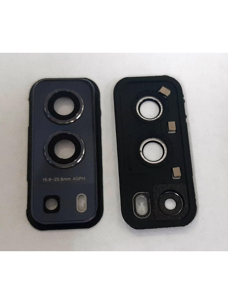 Cubierta camara negra para Vivo Y72 5G V2041 calidad premium