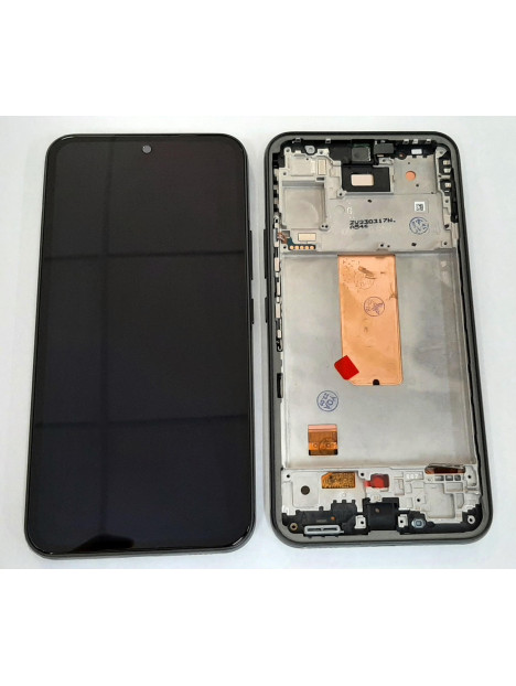 Pantalla oled para Samsung Galaxy A54 5G SM-A546 mas tactil negro mas marco negro compatible