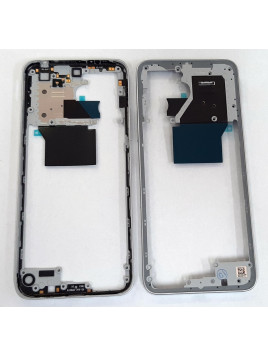 Carcasa trasera o marco plata para Xiaomi Redmi 12 calidad premium