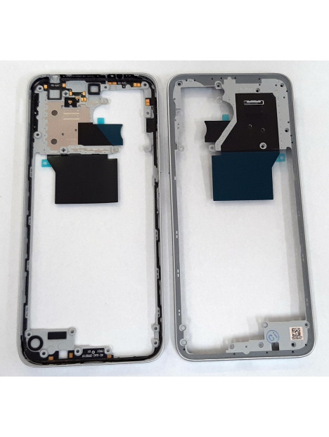 Carcasa trasera o marco plata para Xiaomi Redmi 12 calidad premium