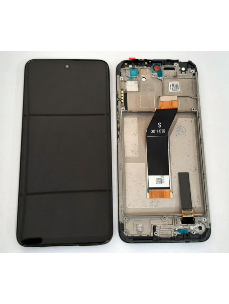 Pantalla lcd para Xiaomi Redmi 10 2022 mas tactil negro mas marco negro calidad premium