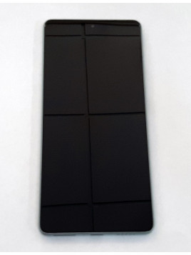 Pantalla lcd para Xiaomi Poco F5 5G mas tactil negro mas marco plata calidad premium